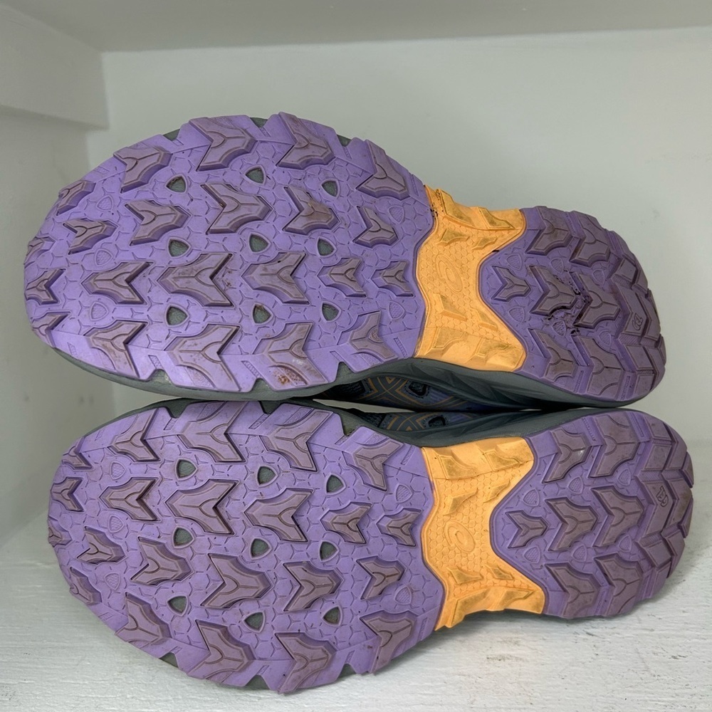 ASICS Women's Gray and Lavender Athletic Shoes - Picture 5 of 7